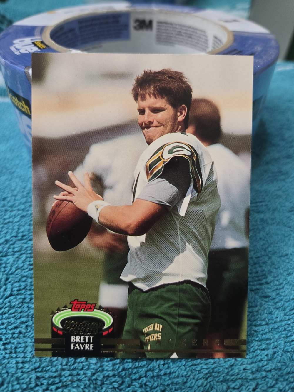 Topps Stadoum Club High Series Brett Favre Rc Packers Rare